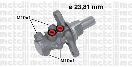 Главный тормозной цилиндр METELLI 05-0678