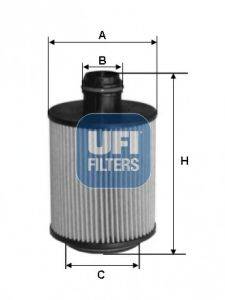 Масляный фильтр UFI 25.112.00