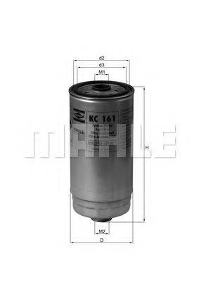 Топливный фильтр MAHLE ORIGINAL KC 161
