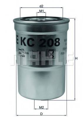 Топливный фильтр KNECHT KC 208