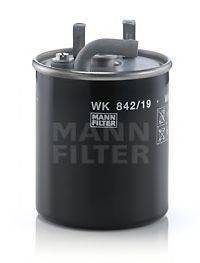 Топливный фильтр MANN-FILTER WK 842/19