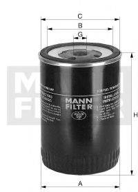 Топливный фильтр MANN-FILTER WK 980/1