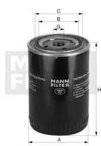 Масляный фильтр MANN-FILTER W 7043
