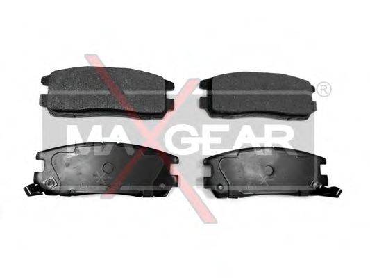 Комплект тормозных колодок, дисковый тормоз MAXGEAR 19-0483