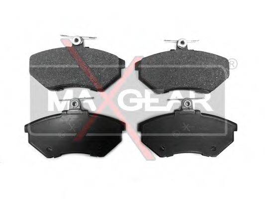 Комплект тормозных колодок, дисковый тормоз MAXGEAR 19-0504