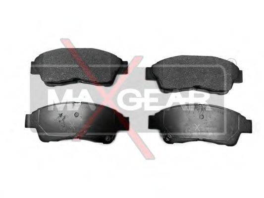 Комплект тормозных колодок, дисковый тормоз MAXGEAR 19-0569