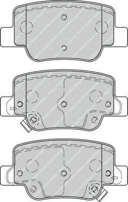 Комплект тормозных колодок, дисковый тормоз FERODO FDB4275